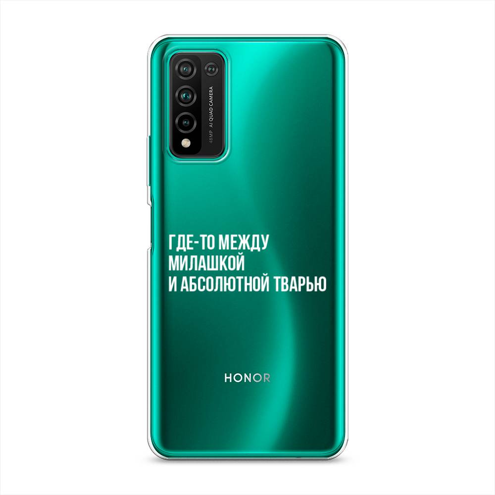 фото Чехол awog "почти милашка" для honor 10x lite