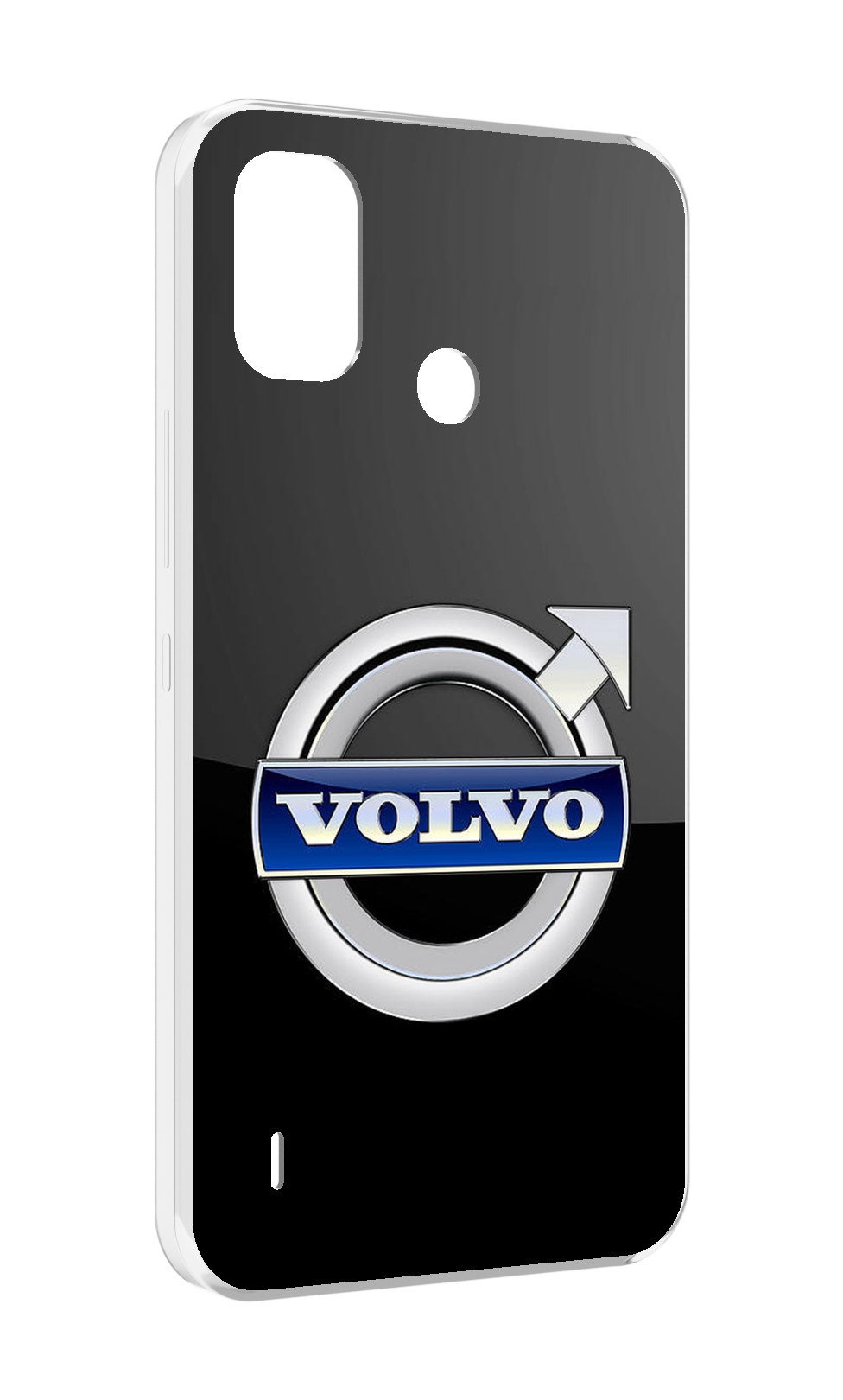 

Чехол MyPads volvo 2 мужской для Itel A48, Прозрачный, Tocco