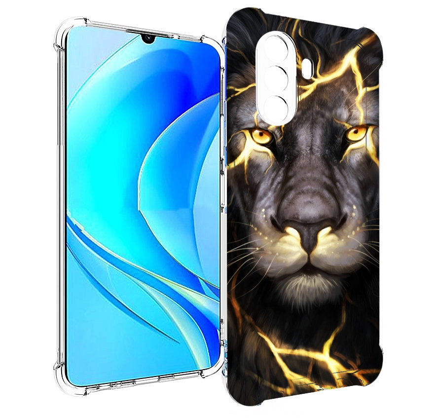 

Чехол MyPads Светящийся-лев мужской для Huawei Nova Y70 / Nova Y70 Plus (MGA-LX9N), Прозрачный, Tocco