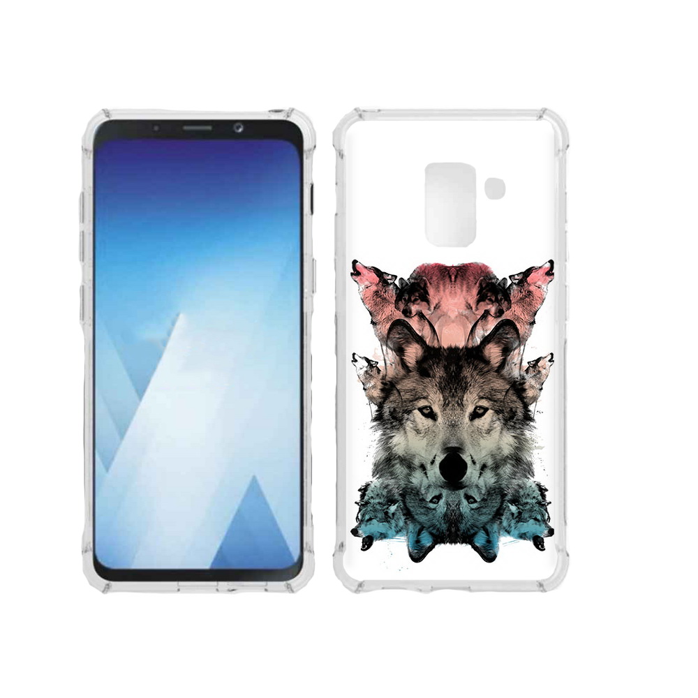 

Чехол MyPads Tocco для Samsung Galaxy A5 (2018) стая (PT95317.573.624), Прозрачный, Tocco