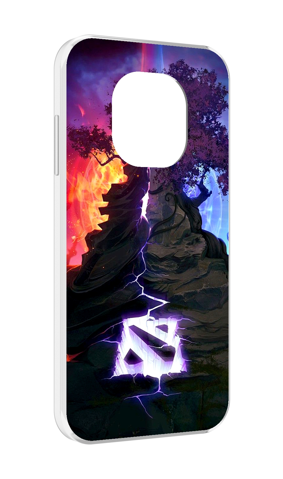 

Чехол MyPads dota 2 логотип для Blackview BL8800 / BL8800 Pro, Прозрачный, Tocco