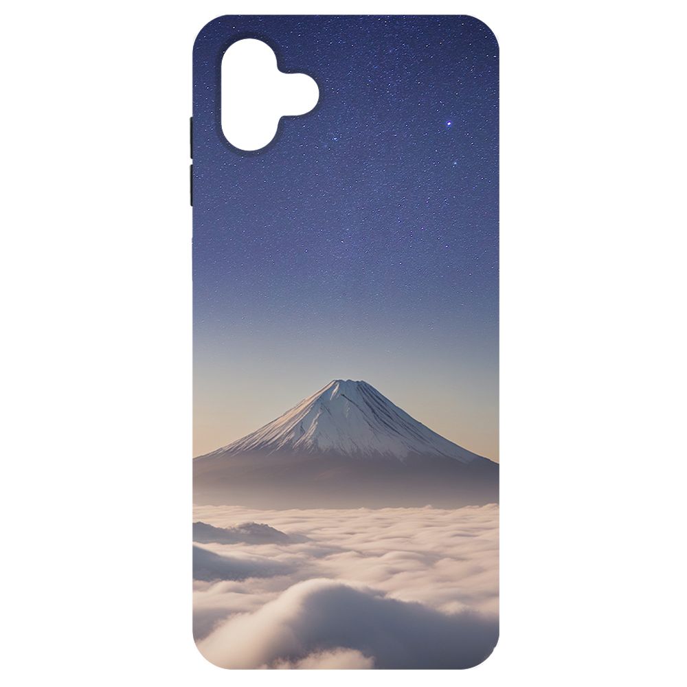 

Чехол-накладка Krutoff Soft Case Япония, Фудзияма для Samsung Galaxy A04 A045 черный