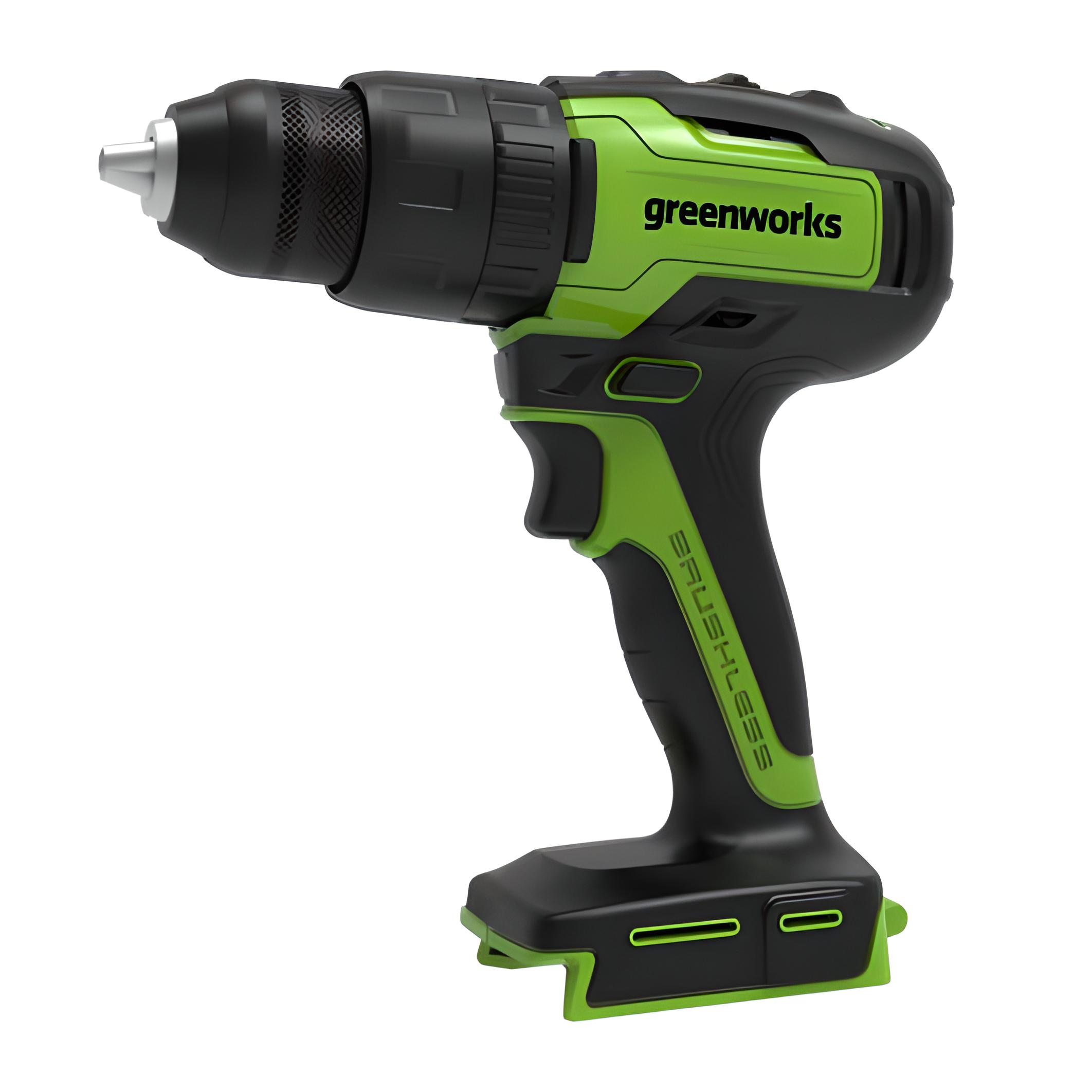 фото Акк. ударная дрель-шуруповерт greenworks gd24dd60