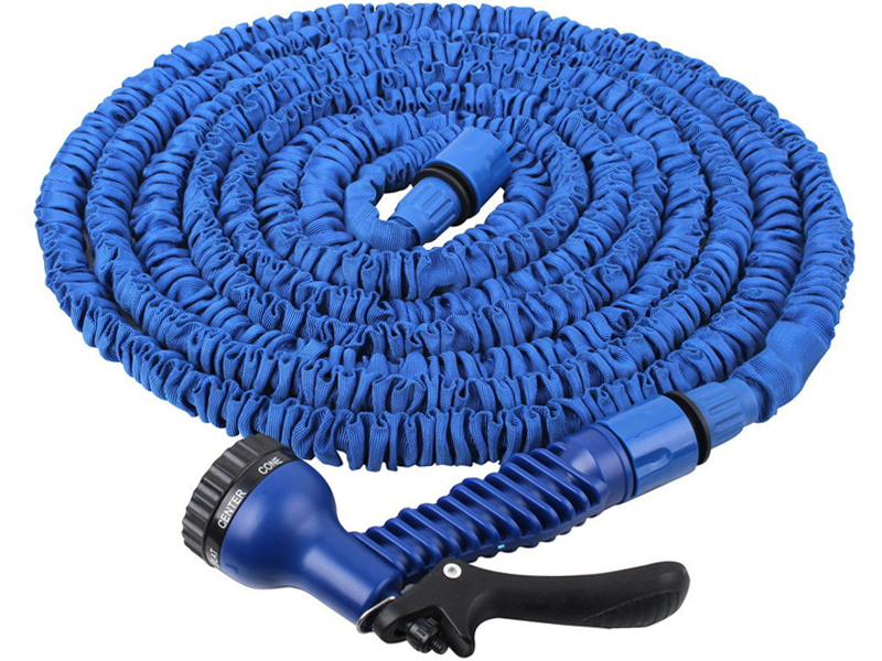 

Садовый шланг Magic Garden Hose для полива, растягивающийся 10 - 30м + распылитель + подар, Зеленый;синий