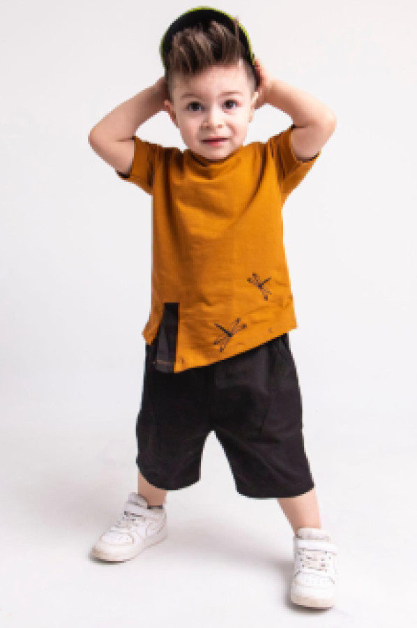 

Костюм с шортами Ricco Tarz 4221803004, 5-6 лет, оранжевый (доставка из-за рубежа)