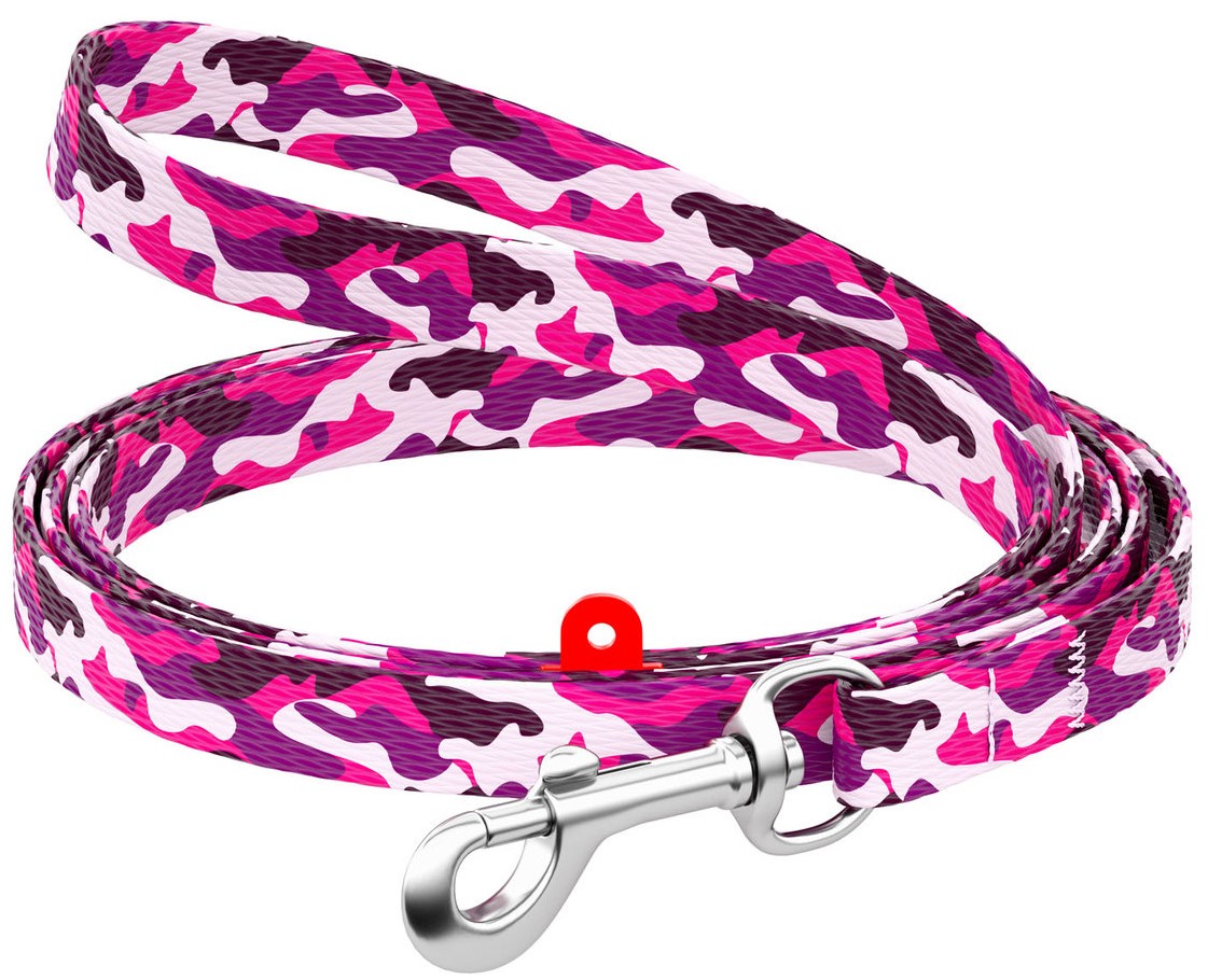 фото Универсальный поводок для собак collar, нейлон, разноцветный, длина 1.22 м