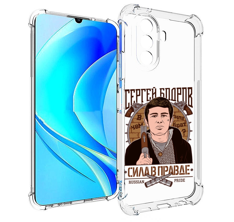 

Чехол MyPads Сергей Бодров для Huawei Nova Y70 / Nova Y70 Plus (MGA-LX9N), Прозрачный, Tocco