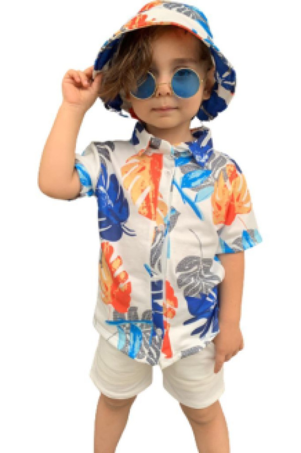 

Костюм с шортами Ricco Tarz 4222406001, 4-5 лет, белый (доставка из-за рубежа)