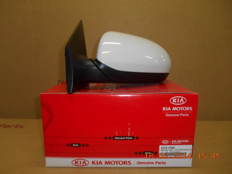 

HYUNDAI-KIA 876104Y030 зеркало заднего обзора[ORG] () 1шт