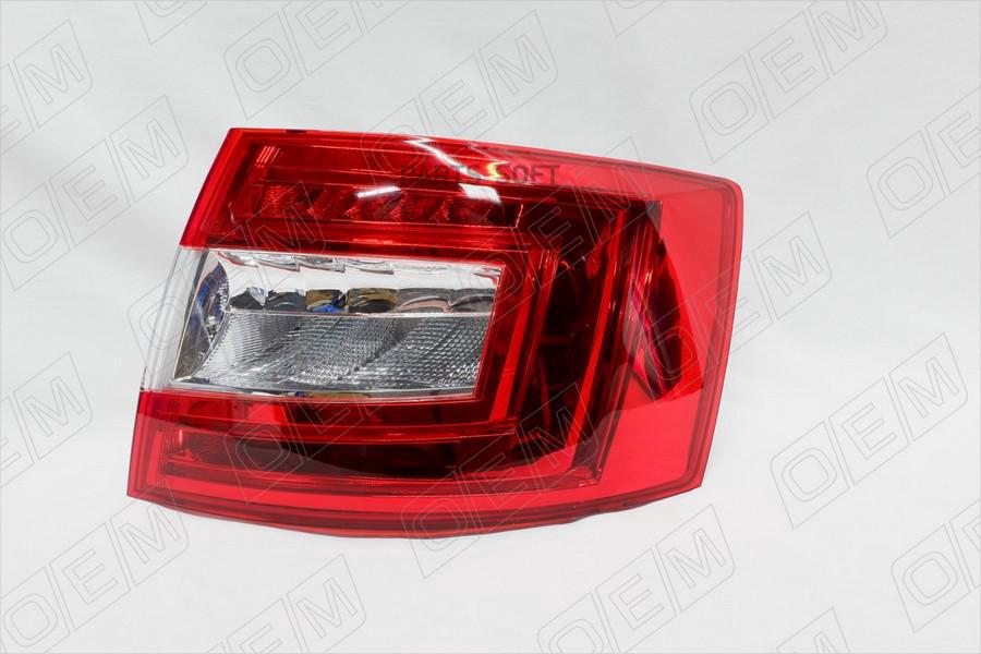 

Фонарь правый Skoda Octavia 3 A7 лифтбек, 2013-2017, светодиодный (LED) 1шт