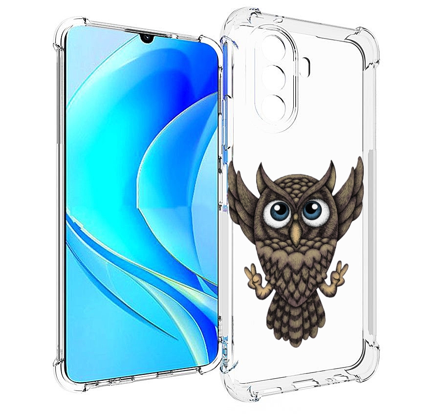 

Чехол MyPads Сова для Huawei Nova Y70 / Nova Y70 Plus (MGA-LX9N) / Huawei Enjoy 50, Прозрачный, Tocco