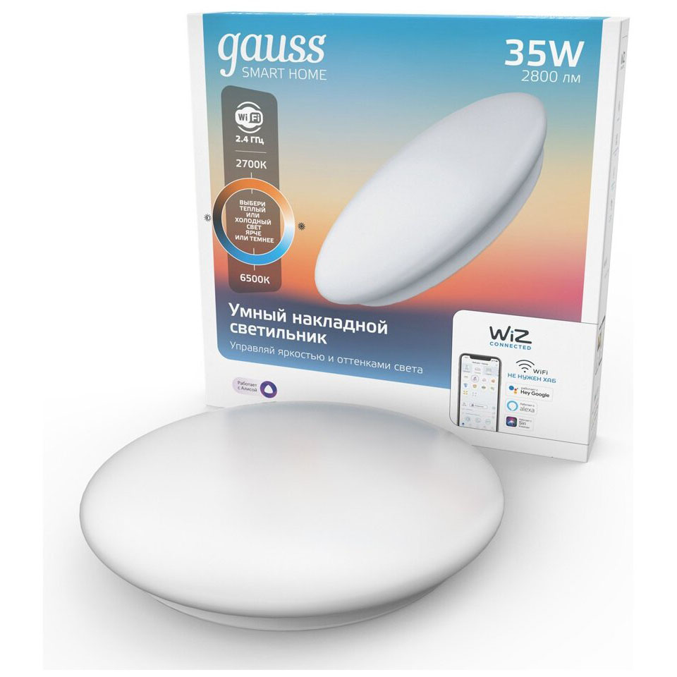 

Светил. Gauss 2060112, 35W 2700-6500К IP20 LED 1/5