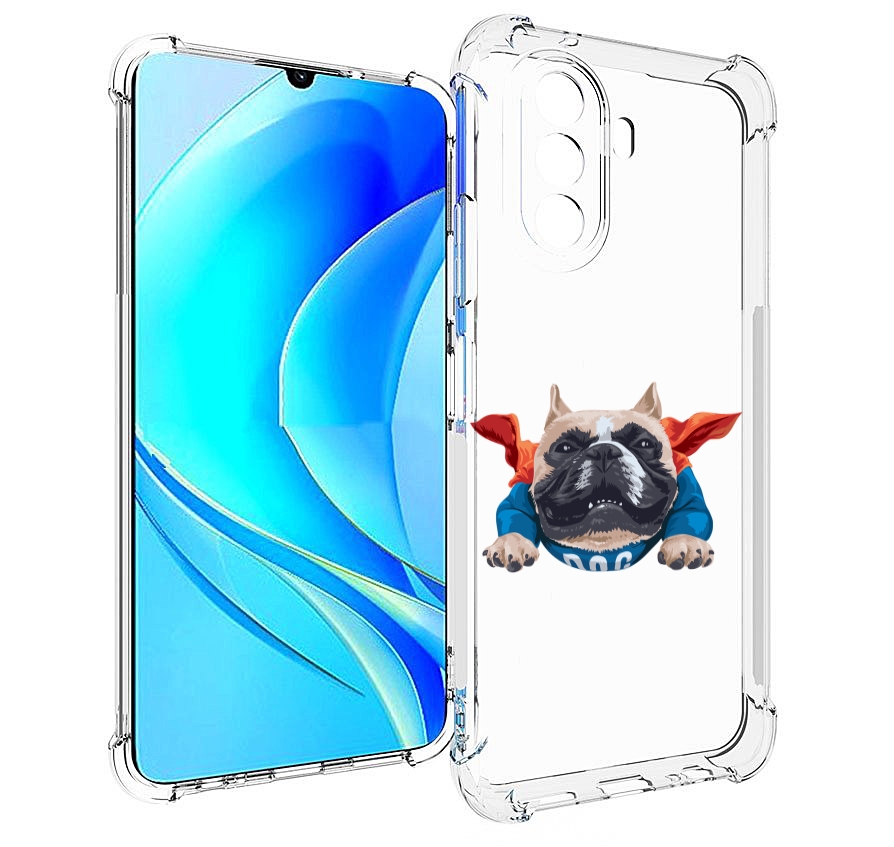 

Чехол MyPads Супер-Дог для Huawei Nova Y70 / Nova Y70 Plus (MGA-LX9N) / Huawei Enjoy 50, Прозрачный, Tocco