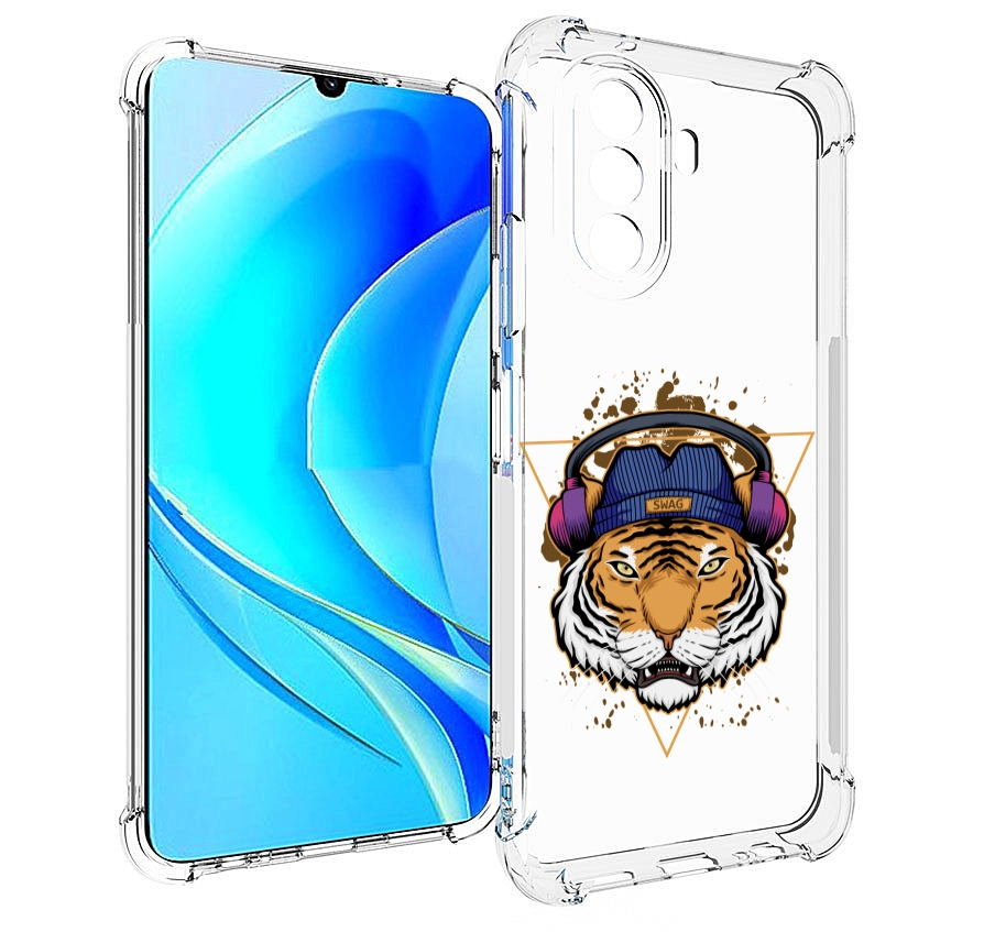

Чехол MyPads Тигр-Свэг для Huawei Nova Y70 / Nova Y70 Plus (MGA-LX9N) / Huawei Enjoy 50, Прозрачный, Tocco