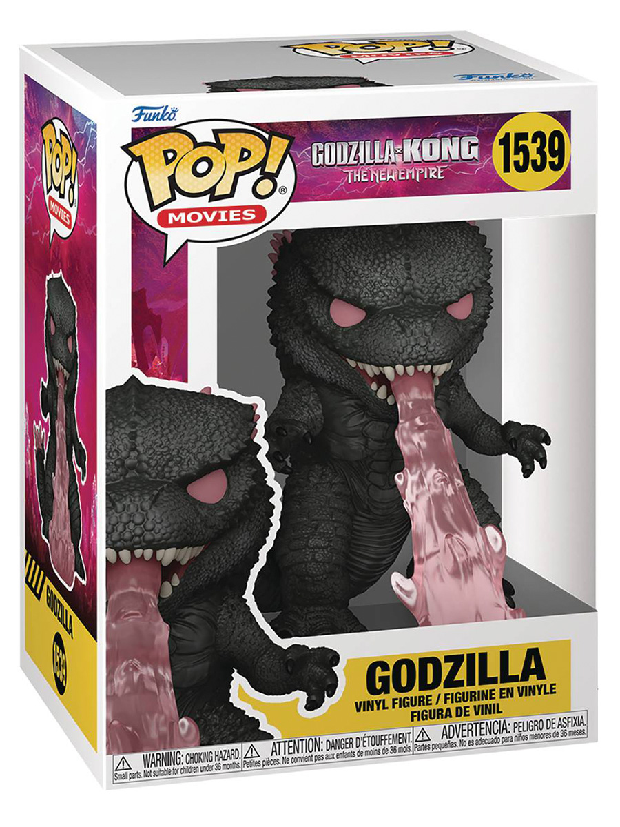 

Фигурка Funko POP! Годзилла c лучом Новая империя Godzilla Kong New Empire №1539 11 см, Pop!