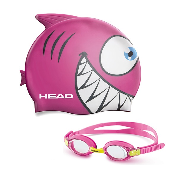 Комплект для плавания HEAD Meteor детский розовый