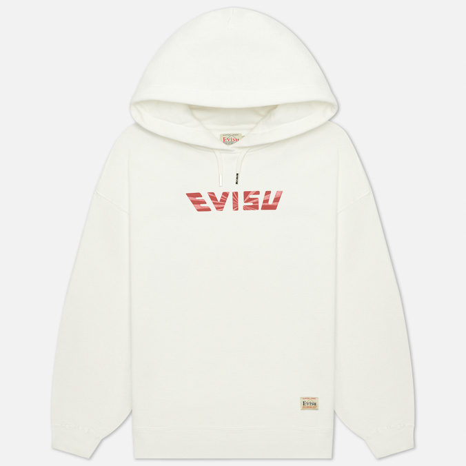 фото Толстовка женская evisu 2eahtw1sw374osct белая m