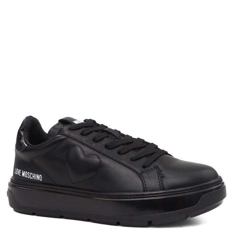 

Кеды женские Love Moschino JA15674G черные 37 EU, Черный, JA15674G