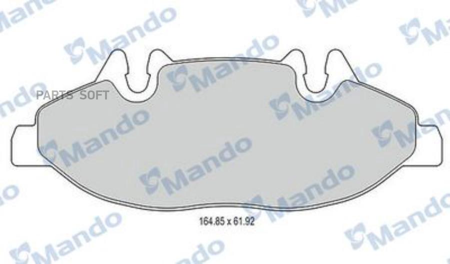 

Тормозные колодки Mando mbf015208