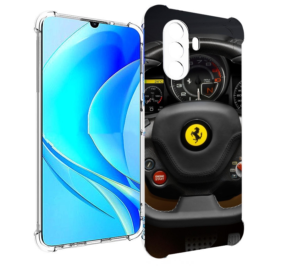 

Чехол MyPads Ферарри для Huawei Nova Y70 / Nova Y70 Plus (MGA-LX9N) / Huawei Enjoy 50, Прозрачный, Tocco