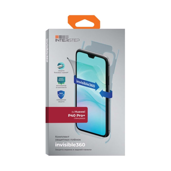 

Защитное стекло InterStep invisible360 для Huawei P40 Pro+, invisible360 для Huawei P40 Pro+