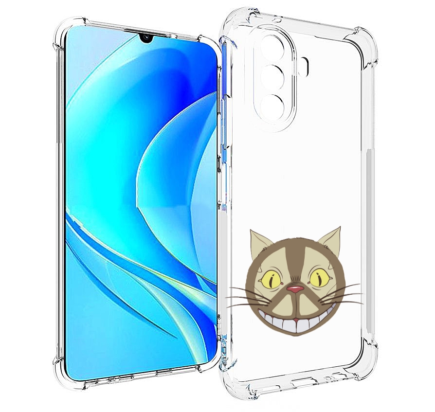 

Чехол MyPads Чеширский кот для Huawei Nova Y70 / Nova Y70 Plus (MGA-LX9N), Прозрачный, Tocco
