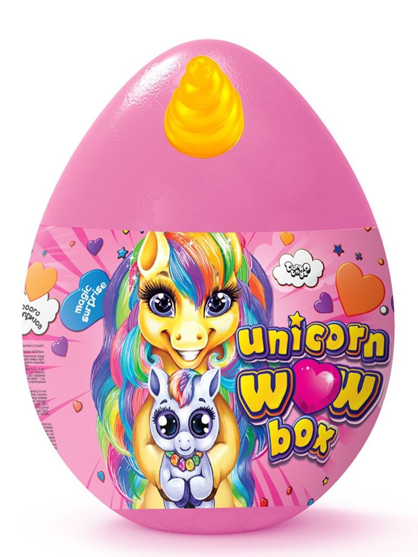 

Яйцо-сюрприз Danko Toys Unicorn Wow Box, 35 см