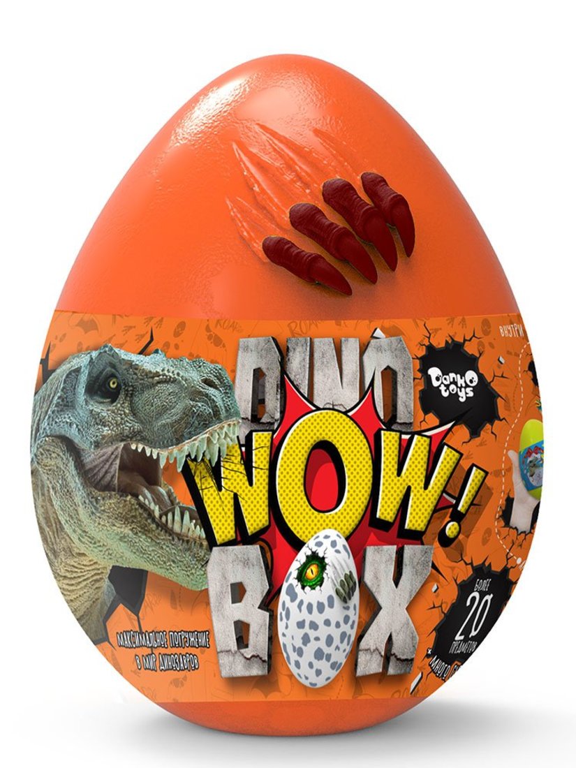 

Яйцо-сюрприз Danko Toys Dino Wow Box, 35 см