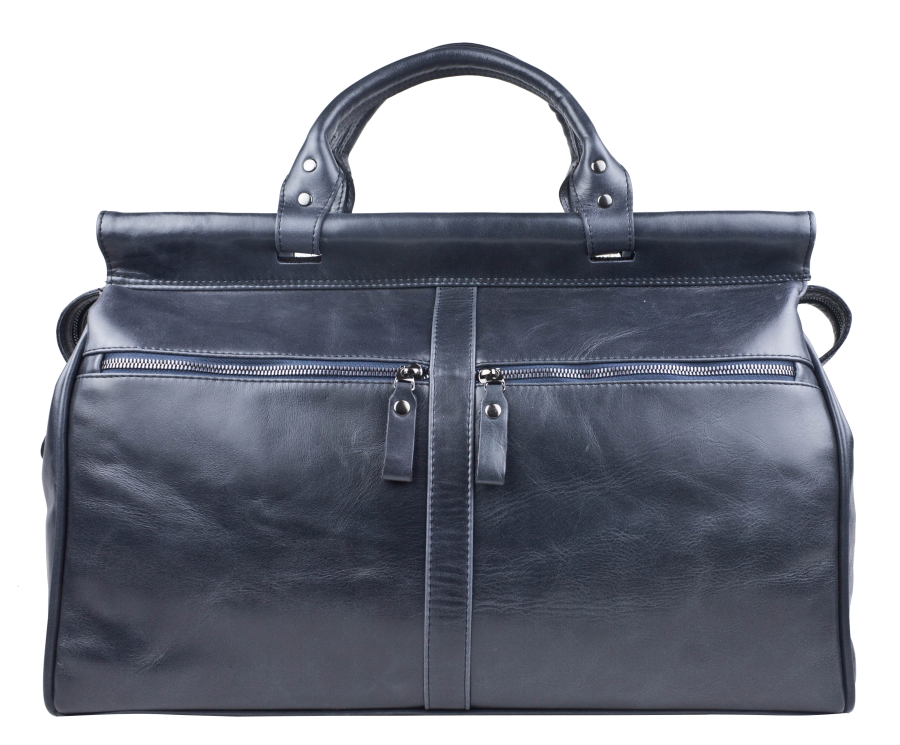 Дорожная сумка унисекс Carlo Gattini Veano темно-синяя, 30х46х21 см