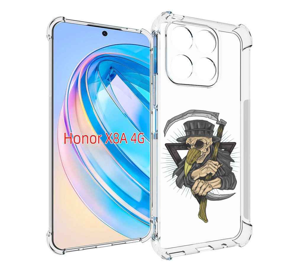 

Чехол MyPads борец-с-чумой для Honor X8a, Tocco