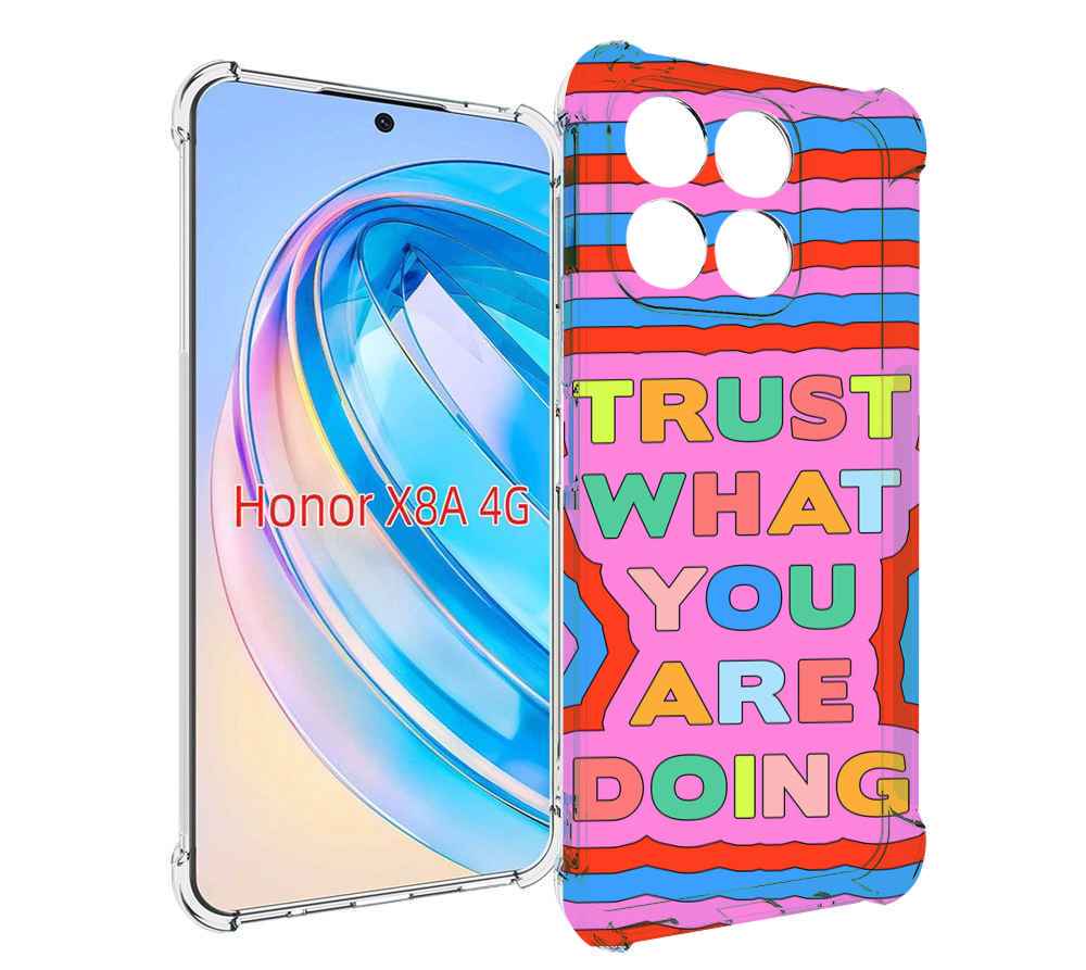 

Чехол MyPads верь-в-то-что-ты-делаешь для Honor X8a, Tocco