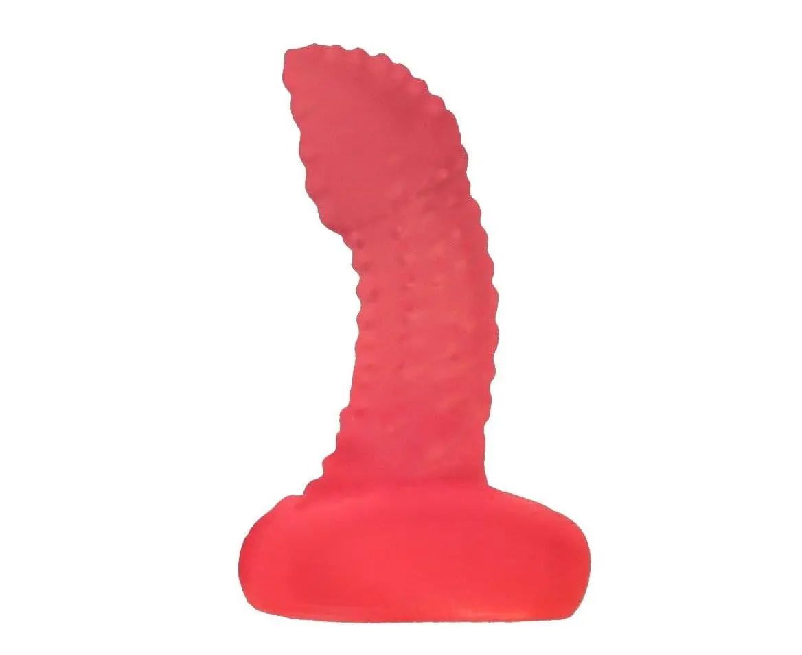 Розовый анальный фаллоимитатор для стимуляции простаты 7,1 см