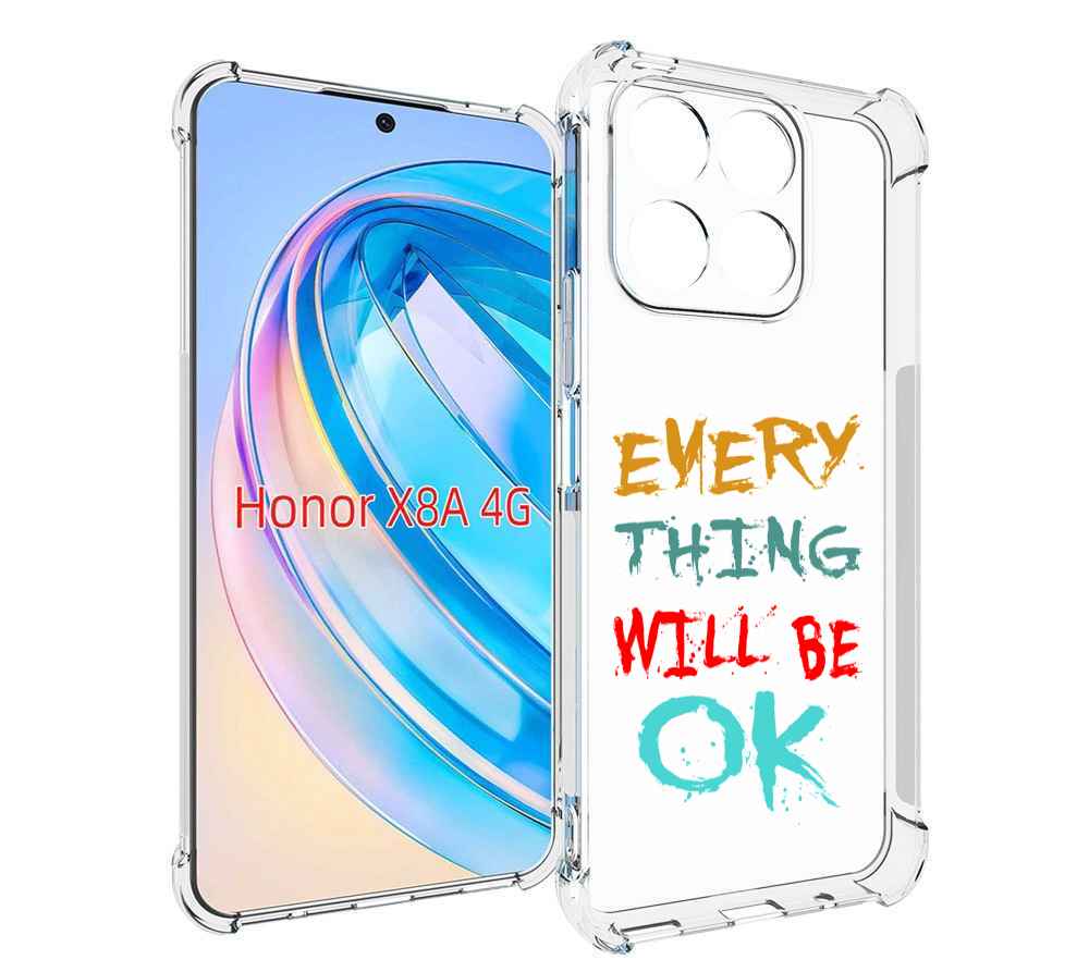 

Чехол MyPads все-будет-хорошо для Honor X8a, Tocco