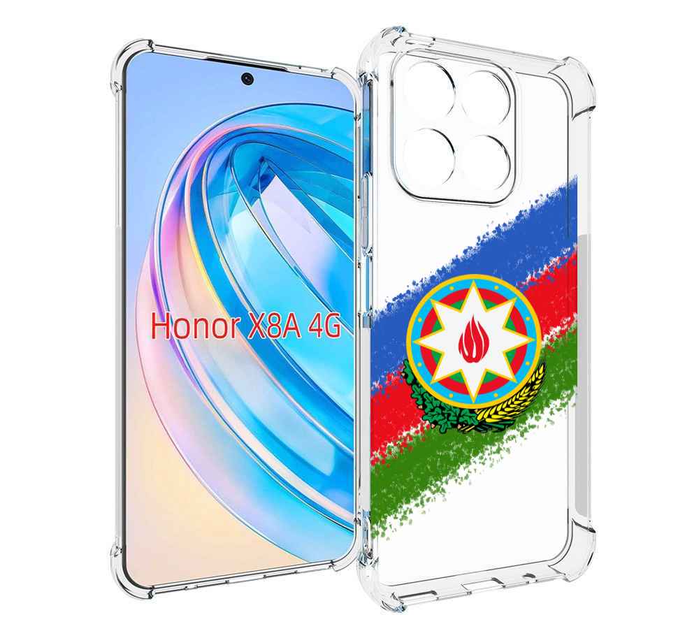 

Чехол MyPads герб флаг Азербайджана для Honor X8a, Tocco