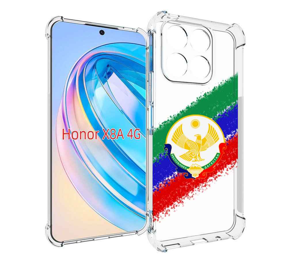 

Чехол MyPads герб флаг Дагестана для Honor X8a, Tocco