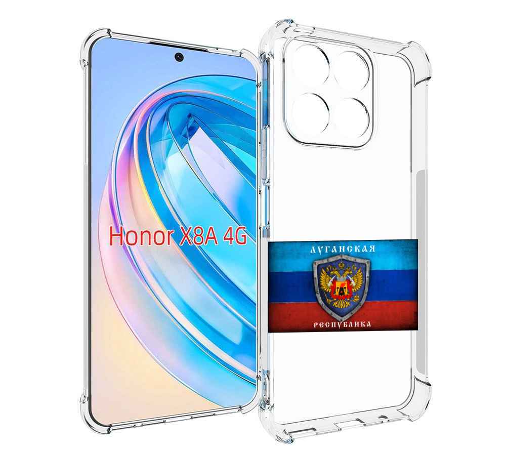 

Чехол MyPads герб флаг ЛНР-1 для Honor X8a, Tocco