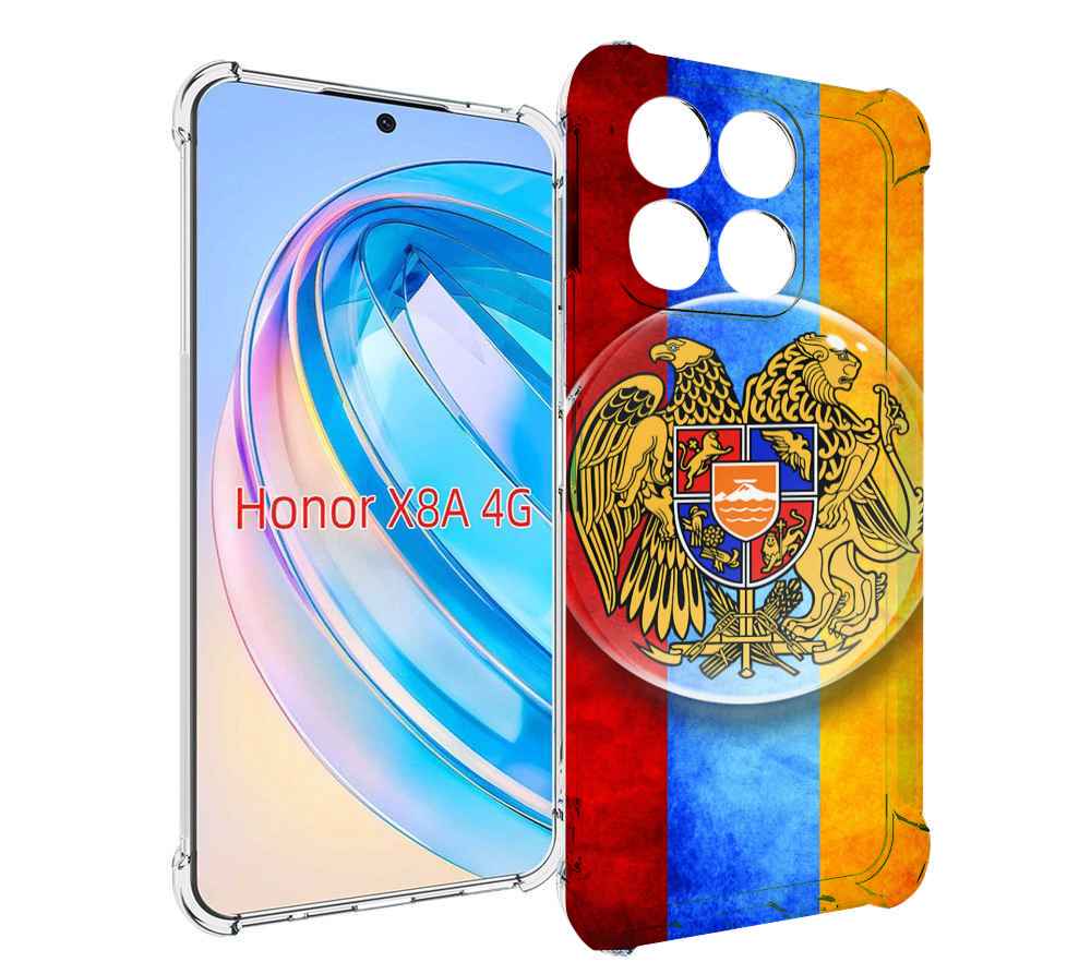

Чехол MyPads герб флаг армении для Honor X8a, Tocco