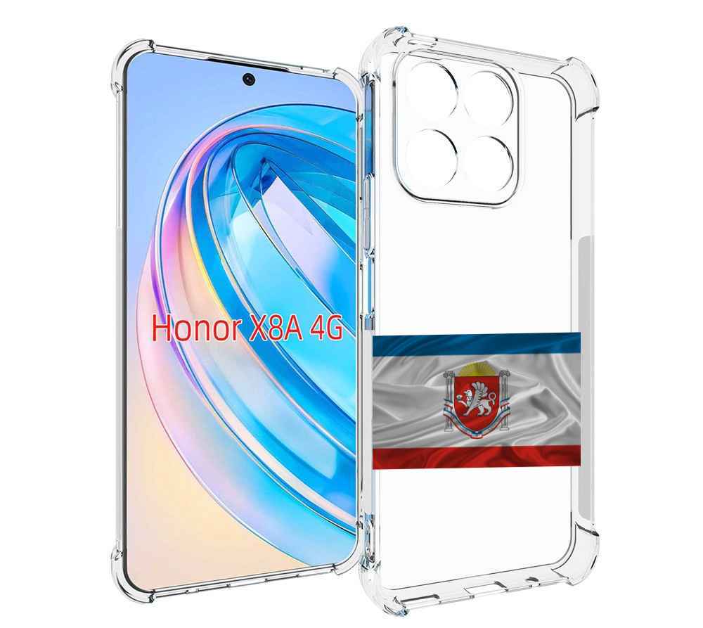 

Чехол MyPads герб флаг крыма-1 для Honor X8a, Tocco