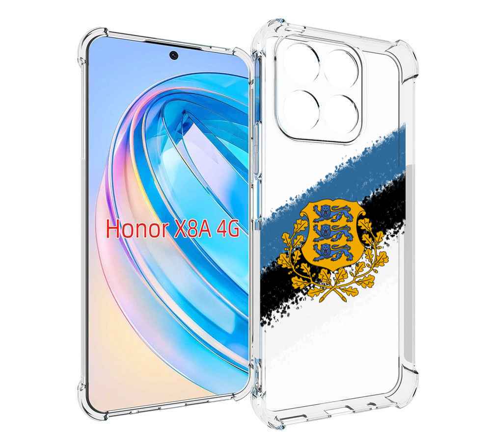 

Чехол MyPads герб флаг эстонии-2 для Honor X8a, Tocco