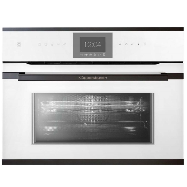 фото Встраиваемый электрический духовой шкаф kuppersbusch cbm 6550.0 w2 black chrome