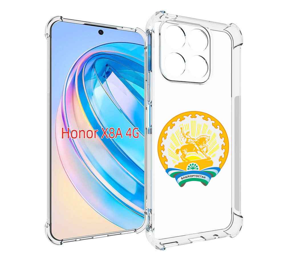 

Чехол MyPads герб-башкортостан-уфа для Honor X8a, Tocco