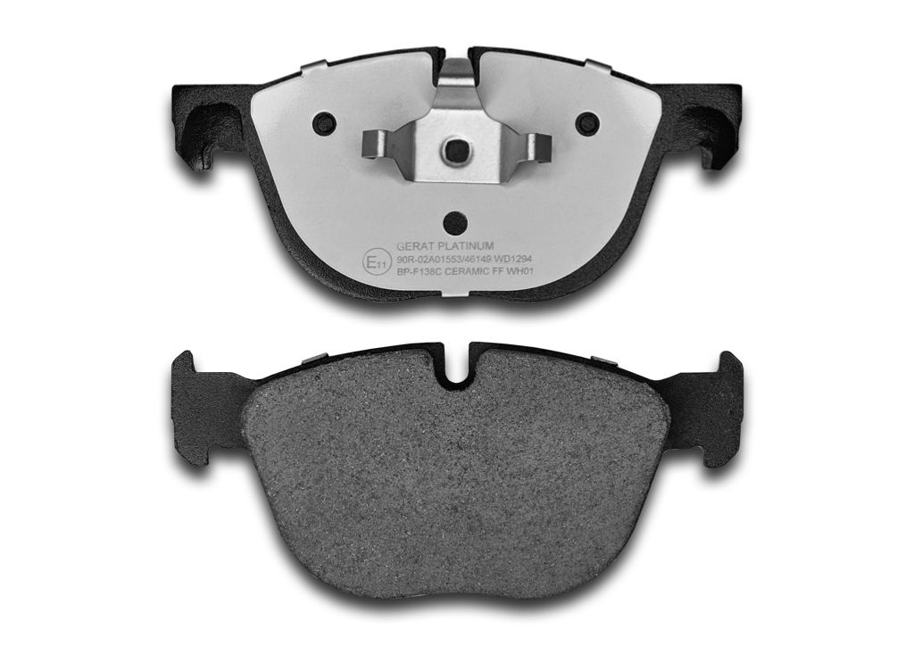 

Тормозные колодки Gerat BP-F138C (передние) Platinum, BP-F138C