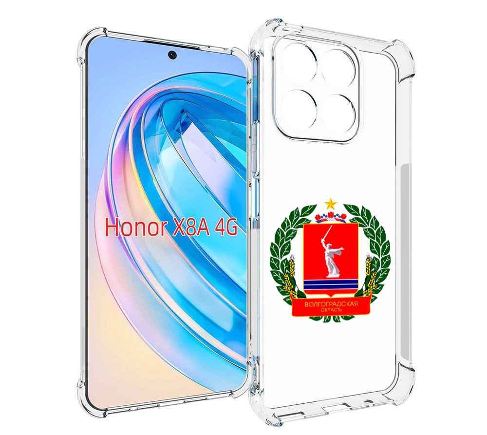 

Чехол MyPads герб-волголградской-области для Honor X8a, Tocco