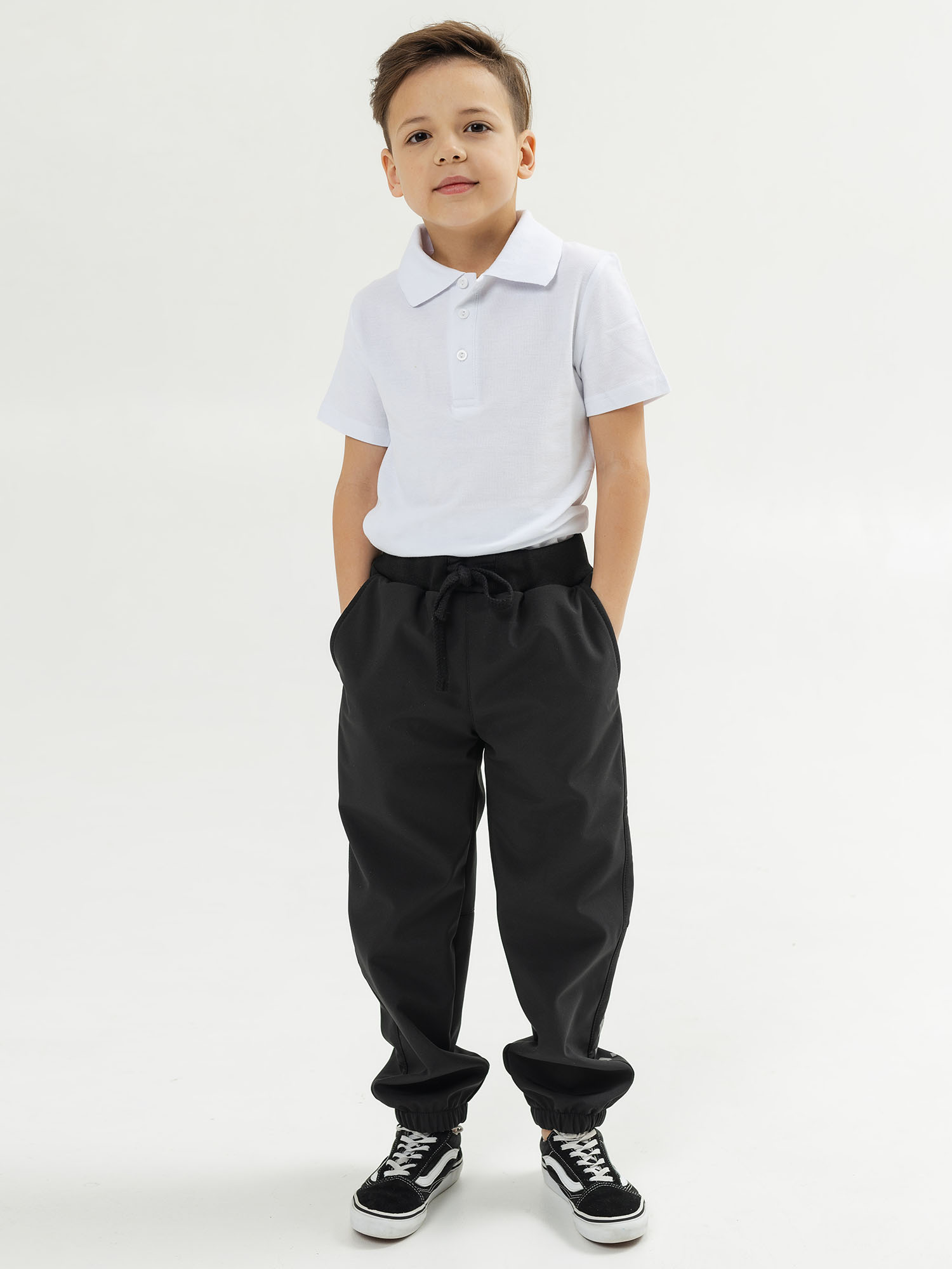

Брюки детские Batik 003-23лв-2, черный 128, 003-23лв-2