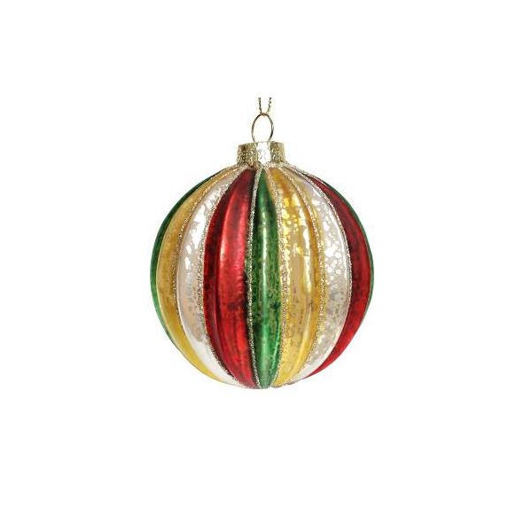 

Шар на ель ДомРан 18-3285 8 см разноцветный 1 шт.