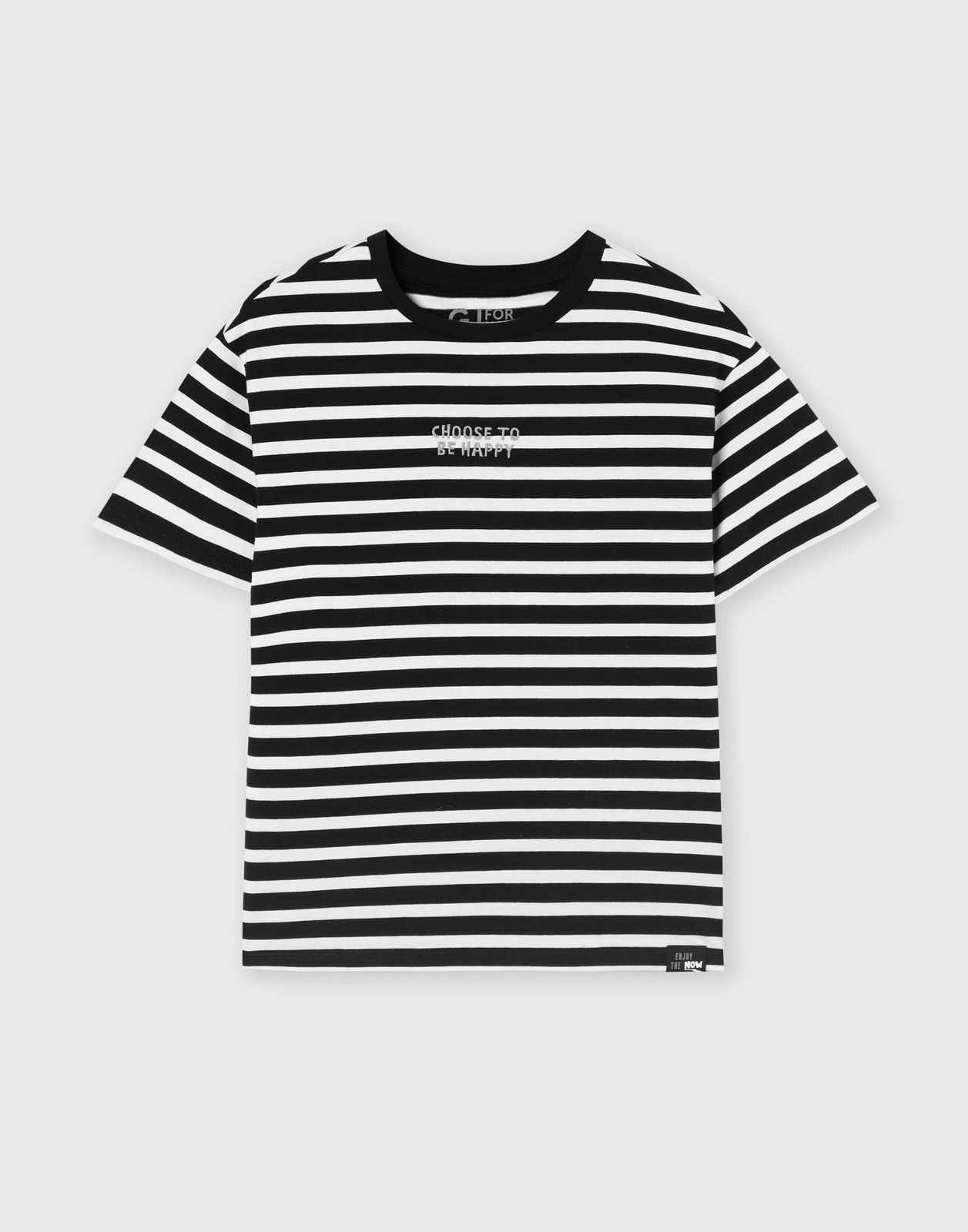 

Футболка для мальчика Gloria Jeans BKT014580 черный/белый 4-6л/116, BKT014580