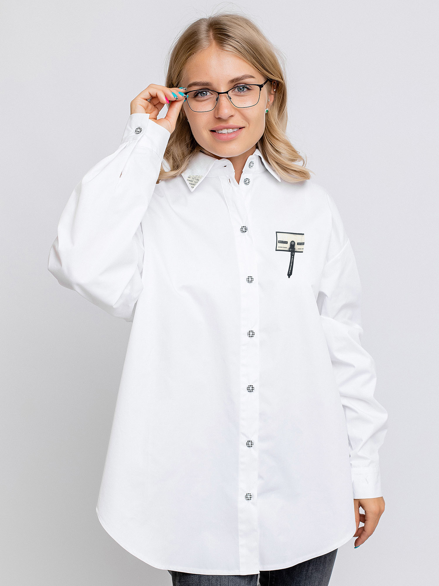 

Блузка детская Batik 006/1 ш24-1, белый 146, 006/1 ш24-1
