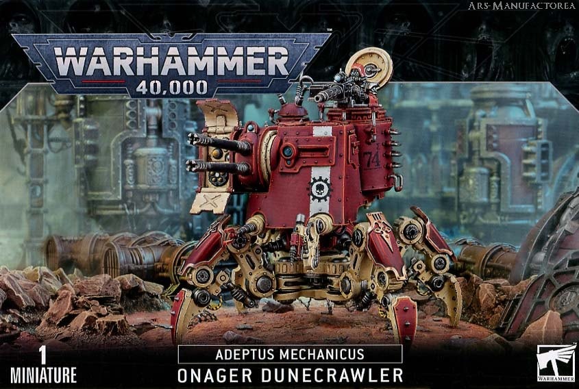 

Миниатюра для игры Games Workshop Warhammer 40000 Adeptus Mechanicus Onager Dunecrawler