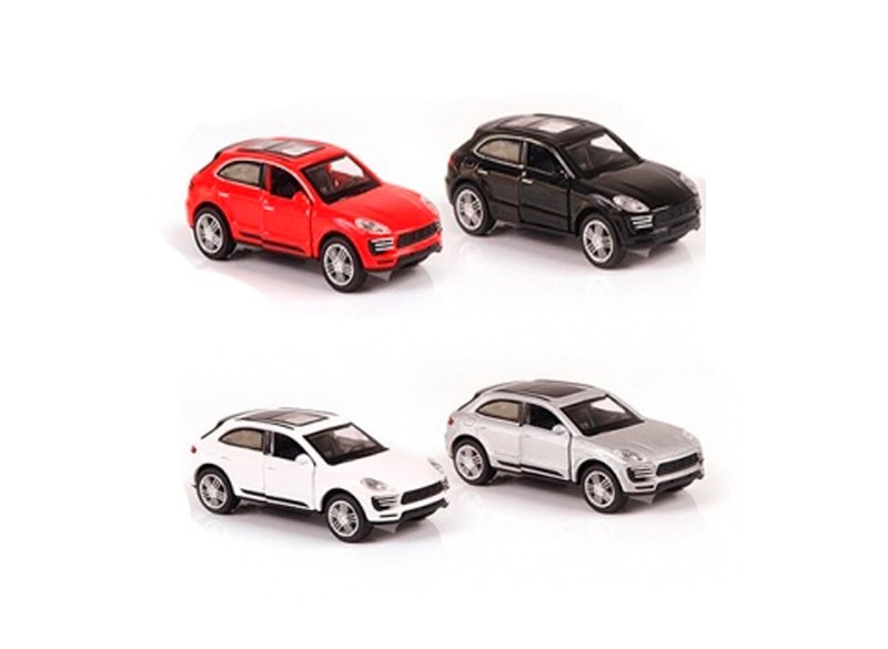 

Модель машины Porsche Macan , металлическая, инерционная