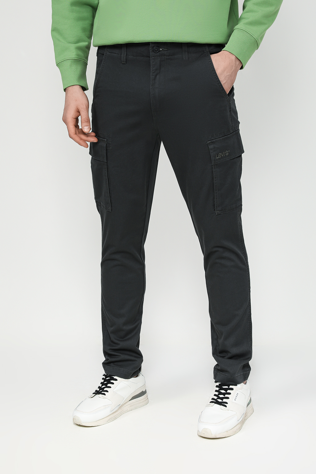 

Брюки мужские Levi's A736500000 черные 36/34, Черный, A736500000